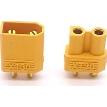 Xt30 Konnektör Erkek/dişi Soket Çifti Lıpo Batarya İçin 4767 - Sgm1583-3001