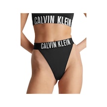Calvin Klein Thong-nylon Siyah Kadın Bikini Altı