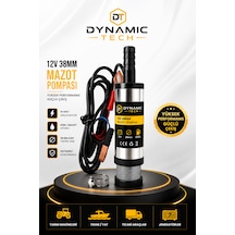 12 Volt Mazot Ve Su Zeytin Yağı Vs Sıvı Aktarma Pompası Dalgıç Pompa 40 Watt 38 Mm
