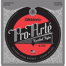 D'addario Ej30 Pro-Arté Rectified Trebles. Normal Tension Takım T