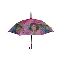 Marlux Bardaklı Korumalı Kız Çocuk Pembe Baskılı Şemsiye M21marc40r001 - Unisex