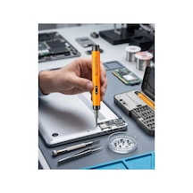 Kablosuz Alüminyum Gövdeli Elektrikli Tornavida 38 Uçlu Teknik Servis Seti 55637575