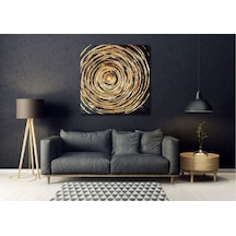 Yağlı Boya Tablo %100 El Yapımı Home In Joy 84Cmx84Cm