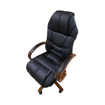 Ahşap Ofis Koltuğu Müdür Koltuğu Yönetici Koltuğu Makam Koltuğu