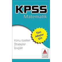 KPSS Matematik Strateji Kartları - Sami Kaya - Delta Kültür