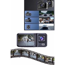 Mey İthalat Dvr Araç İçi Kamera Ön Ve İç Kamera 2 İnç Ekranlı Çift Kamera 19082684