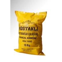 Kostaklı Meşe Mangal Kömürü Restoranlar İçin Seçilmiş 10 KG