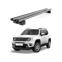 Pençe Jeep Renegade 2014 Ve Sonrası Uyumlu Gri Ara Atkı 135cm Port Bagaj Tavan Barı