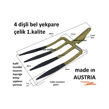 Bel Çapa Austrıa Belleme Yekpare Kaynaksız Bel Küreği Bahçe Belle