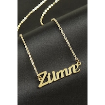 Ilkeshop Zümre İsimli Kolye -sarı altın
