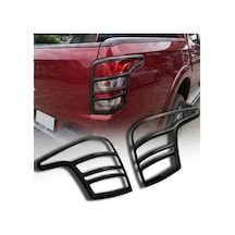 2015+ Fiat Fullback Arka Stop Koruma Kaplama Çerçevesi Siyah İthal Premium Stop Çerçevesi Takımı