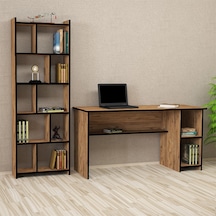 Kalenderdekor1 Kalender Dekor Avel Snow 145 Cm Çalışma Masası Takımı Avls04 Meşe