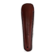 Deery Hakiki Deri Çelik Gövdeli Bordo Ayakkabı Çekeceği - 22222mbrdj02