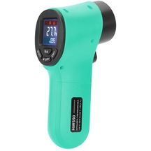 Hw550 Dijital Lcd Kızılötesi Termometre Temassız Lazer Endüstriyel Pirometre Sıcaklık Tabancası - Yeşil