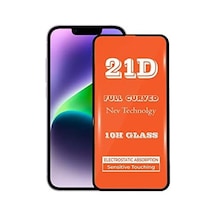 Apple İphone 14 Tam Kaplayan 21d Temperli Ekran Koruyucu Cam