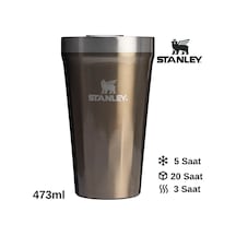 Stanley Everyday Tumbler Termos Bardak 0.47 Lt Termos Kupa Kamp Bardak Matara Kahverengi