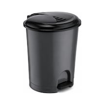 20 Litre Pedallı Çöp Kovası Kapaklı Plastik Mutfak Banyo Ofis Çöp Kutusu