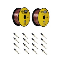 Hepa Merz Connection Paket-10 Hoparlör Kablosu Jak Konnektör Pake