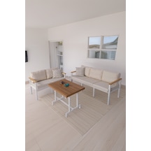 Neokas Balkon Mobilyası, 2 + 3 + Masa Bahçe Takımı, Kafe Koltuğu, Bekleme Alanı Koltuğu,