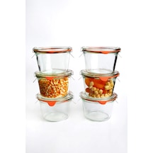 Weck 370 Ml Mold Kısa Kavanoz 6 Adet 741
