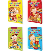 Tomurcuk Boyama Seti (4 Kitap Takım)- Ema Çocuk