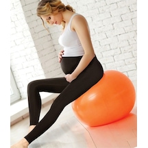 Bonbonetti Chocolate Baby & Kids Kadın Siyah Hamile Tayt