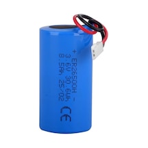 Fanso Er26500h - 1s1p - C Size - 3.6v 8500 Mah Şarjsız Li-socı2 Lithium Pil - Soketli - 51005-2p
