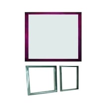 ALÜMİNYUM SERİGRAFİ KALIBI T 165 İPEK GERİLİ 50X70 CM BOYUTUNDA