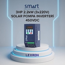 Smart - İnges 3 Hp 2.2 Kw 3x220 Solar Pompa İnverteri - 220 Volt Güneş Enerji Sistemi Sürücüsü