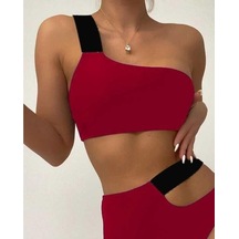 Deep Beach Lastikli Cut Out Bikini Takım Db200713bt 001
