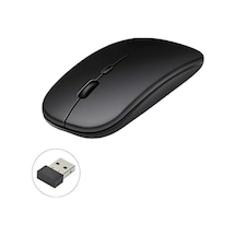 Mey İthalat Kablosuz Mouse Fare Şarjlı Bluetooth Wireless Çift Modlu Sessiz