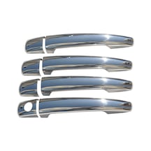 Citroen C4 2004- 2010 Krom Kapı Kolu Paslanmaz Çelik