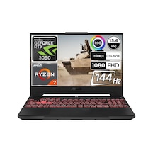 Asus Tuf Gaming A15 FA507RC-HN058A3 R7-6800H 32 GB 512 GB SSD RTX3050 15.6" Dos FHD Dizüstü Bilgisayar