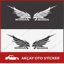 Honda Kurukafa Sticker Honda Sticker Oto Sticker