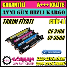 Hp M176 / M176N Uyumlu Toner Takım