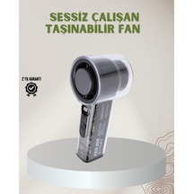 100 Kademeli Ayarlanabilir Mini Fan Dijital Ekranlı Serinletici
