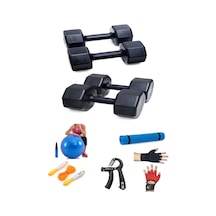 Ps Spor 18 Kg Dambıl Set 6kg X2 Ad 3kg X2 Ad + 5 Çeşit Egzersiz Seti