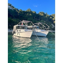 Katlanabilir 2 Kolu Tekne Ve Bot Tentesi Gri En : 115 Cm