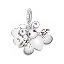 Fubena Taşlı Ateşböceği Sallantılı Charm