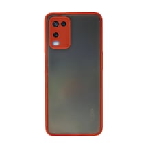 Oppo A54 4g Uyumlu Kılıf Montreal Silikon Kapak - Kırmızı