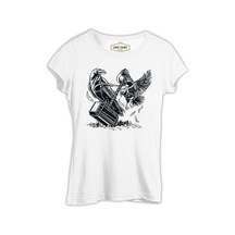 Hammer And The Crows Beyaz Kadın Tshirt 001