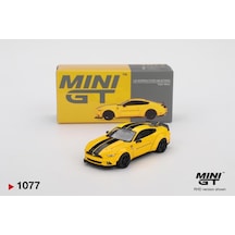Mini Gt 1077 Lb-works Ford Mustang Triple Sarı 1/64 Model Araba