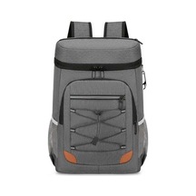 Pazly Su Gezisi İçin Dayanıklı Termal Sırt Çantası - Pratik Öğle Yemeği Bölmesi - Koyu Gri Koyu Gri