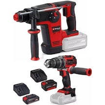 Einhell TP-HD 18/26 Li Bl Akülü Pnömatik Matkap + TP-CD 18/60 Li-i Bl Matkap 2.5ah-4.0AH Akülü Kömürsüz Set