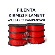 Kırmızı Pla Premium Filmanet 6'lı Set