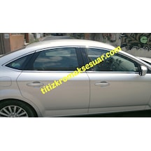 Ford Mondeo 2008-2014 Krom Cam Çerçevesi Aksesuarı 12 Parça