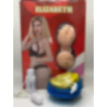 Luxerosshop Elizabeth Gerçekçi Sarışın Şişme Bebek