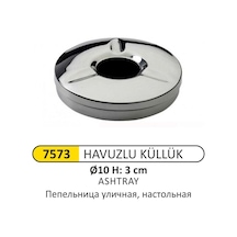 Masa Üstü Havuzlu Küllük Gümüş