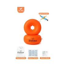Elvense Çocuk Yüzme Kolluğu Seti 10-30 Kg Pompalı + Taşıma Çantalı Turuncu