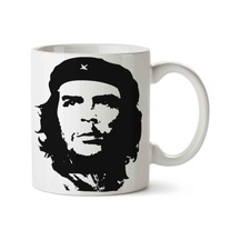 Che Guevara Porselen Kupa Bardak Beyaz